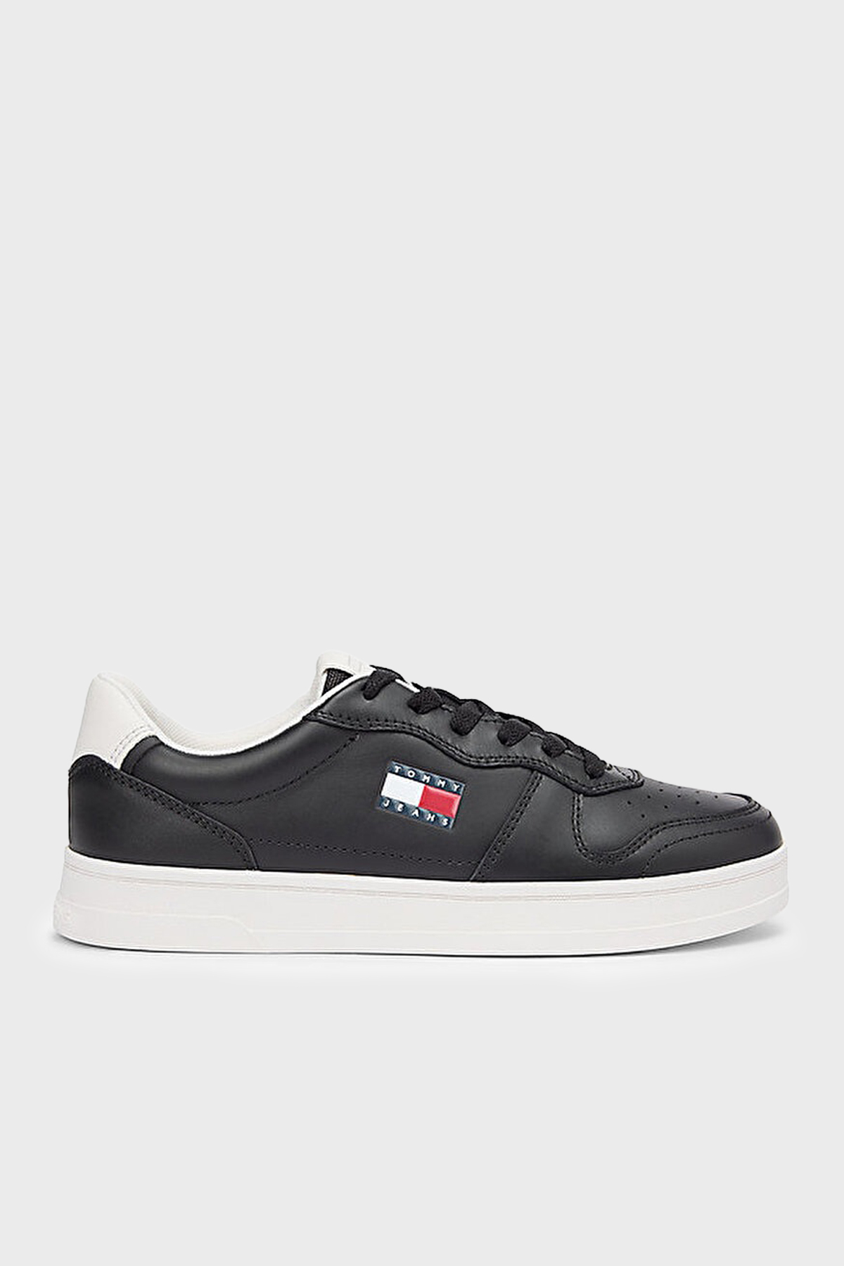 Tommy Jeans Logolu Sneaker Kadın Ayakkabı EN0EN03006 BDS SİYAH