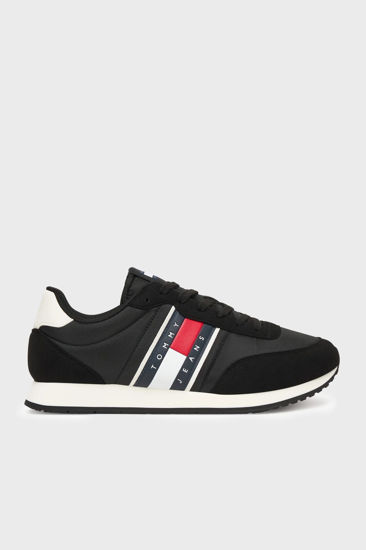 Tommy Jeans Logolu Sneaker Erkek Ayakkabı EM0EM01709 BDS SİYAH