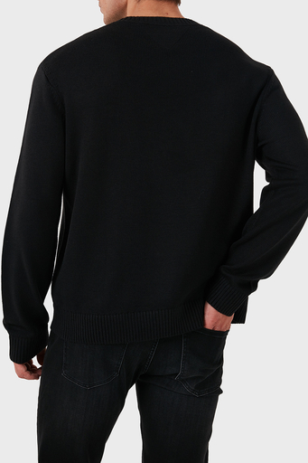 Tommy Jeans Yün Karışımlı Regular Fit Bisiklet Yaka Erkek Kazak