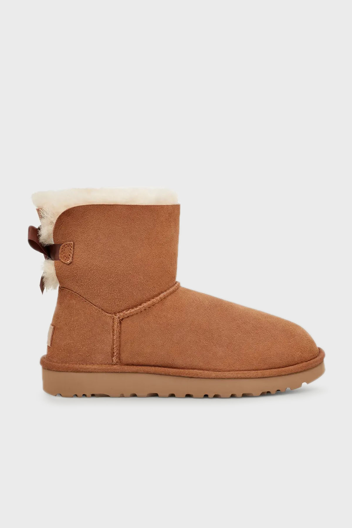 Ugg Kürklü Hakiki Deri Fiyonklu Kadın Bot 1016501 TABA