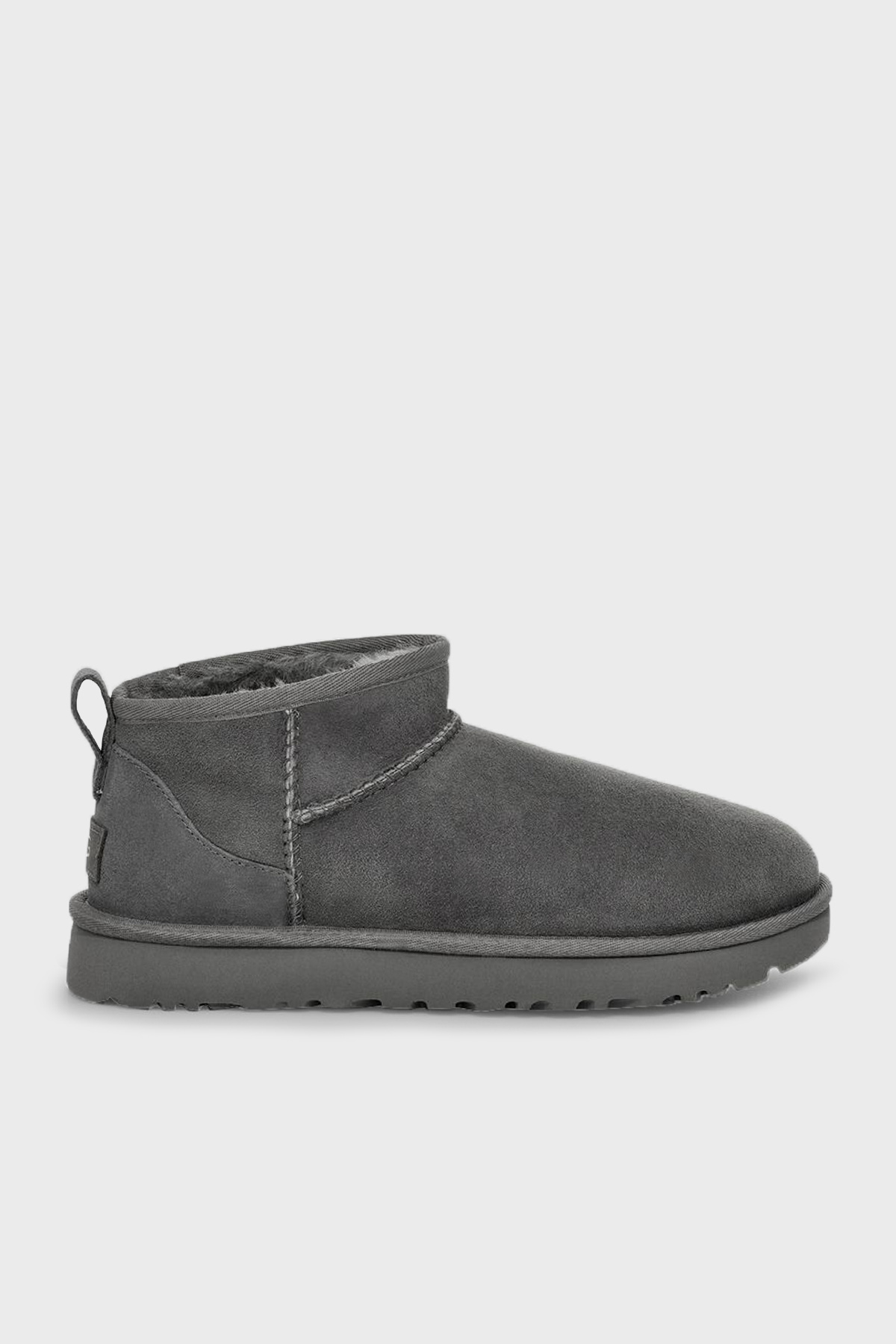 UGG W Classic Hakiki Deri Ultra Mini Kadın Bot 1116109 GRİ