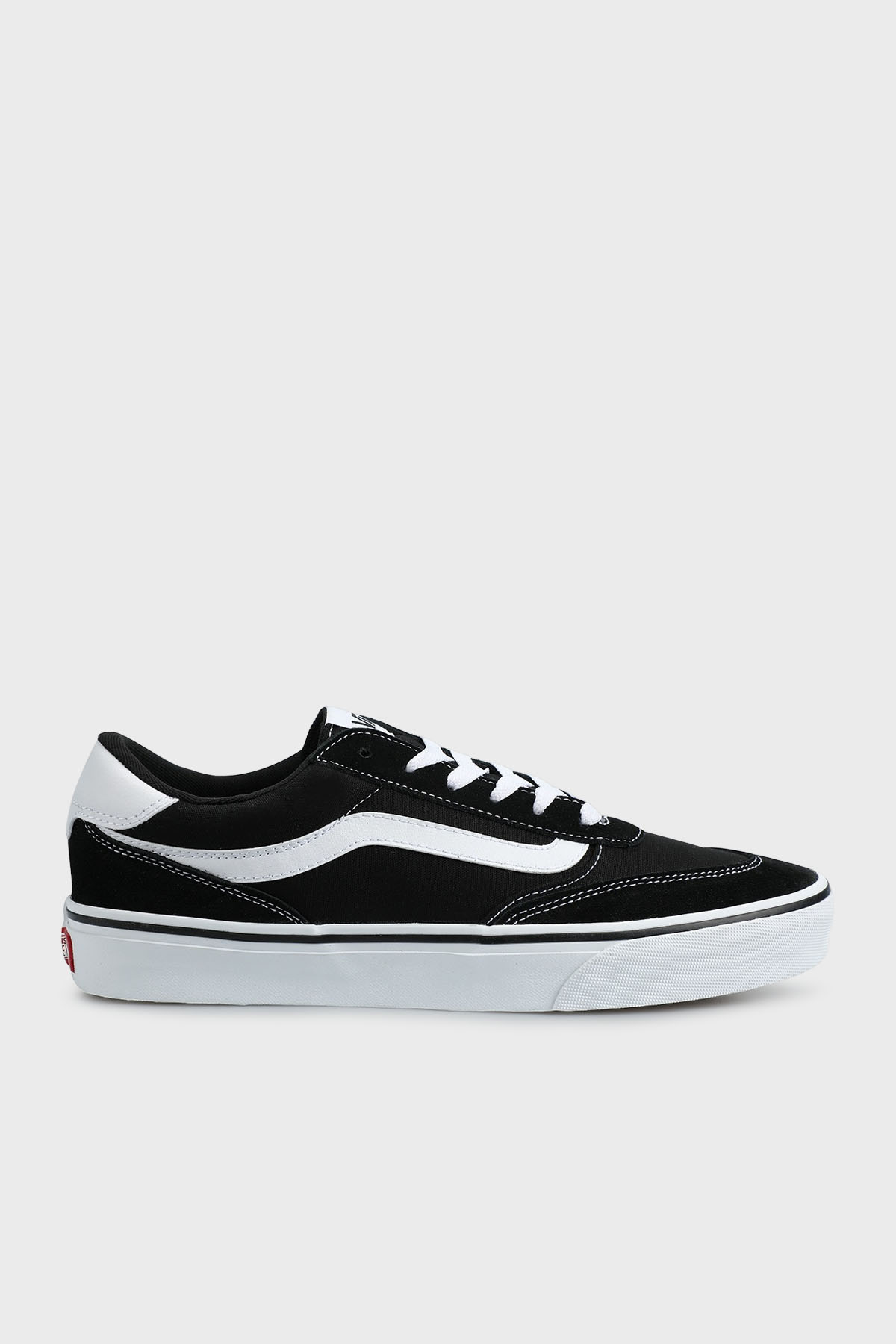 Vans Brooklyn LS Süet Logolu Casual Erkek Ayakkabı VN000D7QBA21 SİYAH-BEYAZ