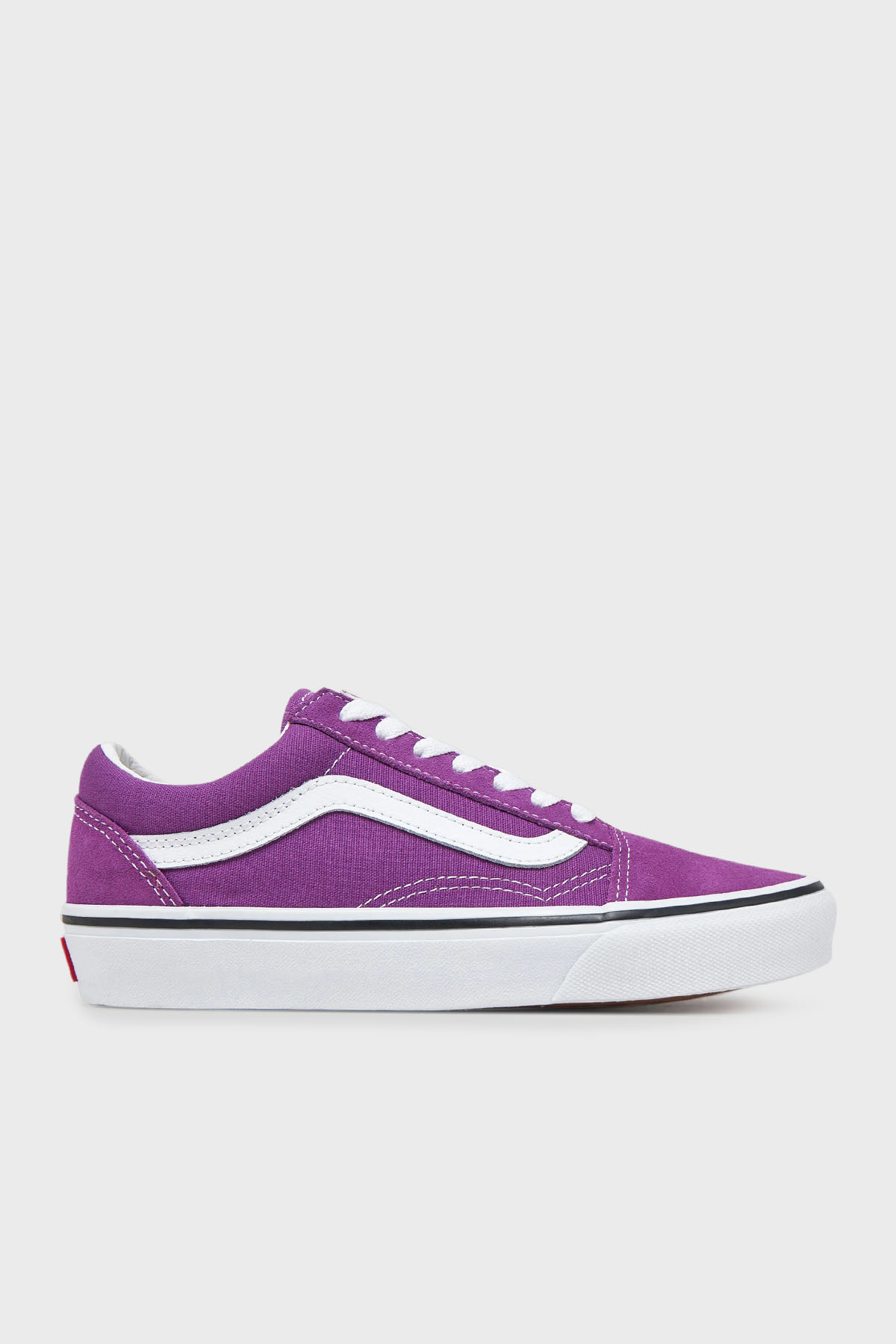 Vans Old Skool Süet Logolu Sneaker Unisex Ayakkabı VN000D6WE2T1 MOR