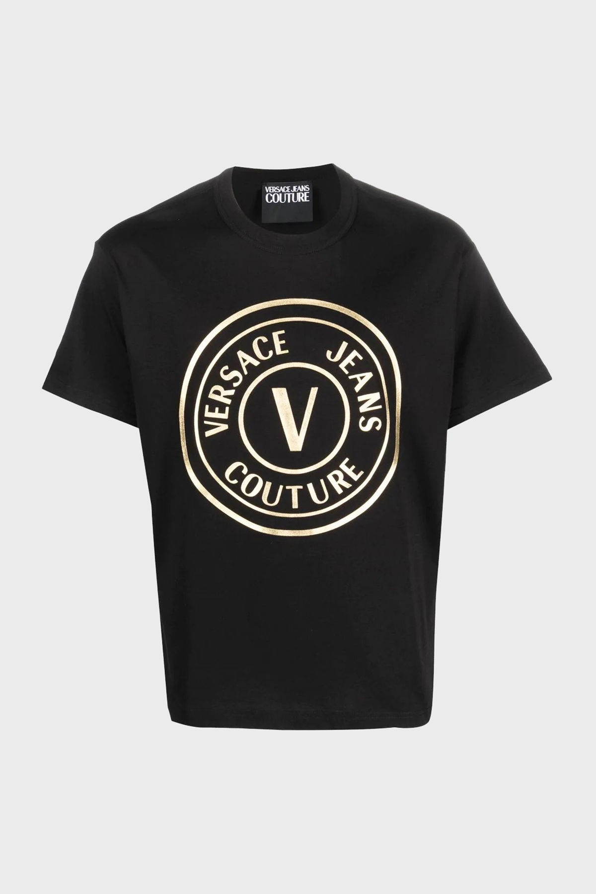Versace Jeans Couture Baskılı Bisiklet Yaka % 100 Pamuk Versace Jeans Couture Baskılı Bisiklet Yaka % 100 Pamuk
