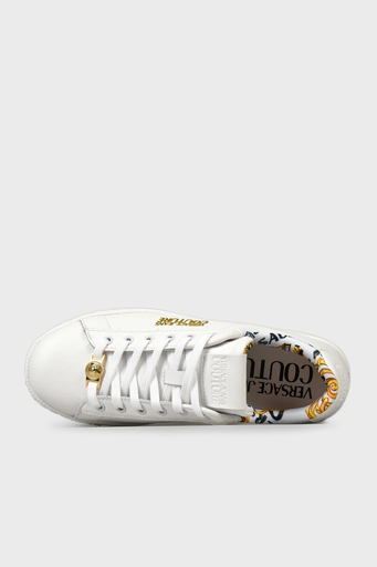 VERSACE ライオン スニーカー41(26-26.5)　美品 VERSACE JEANS COUTURE (ヴェルサーチェ ジーンズ クチュール