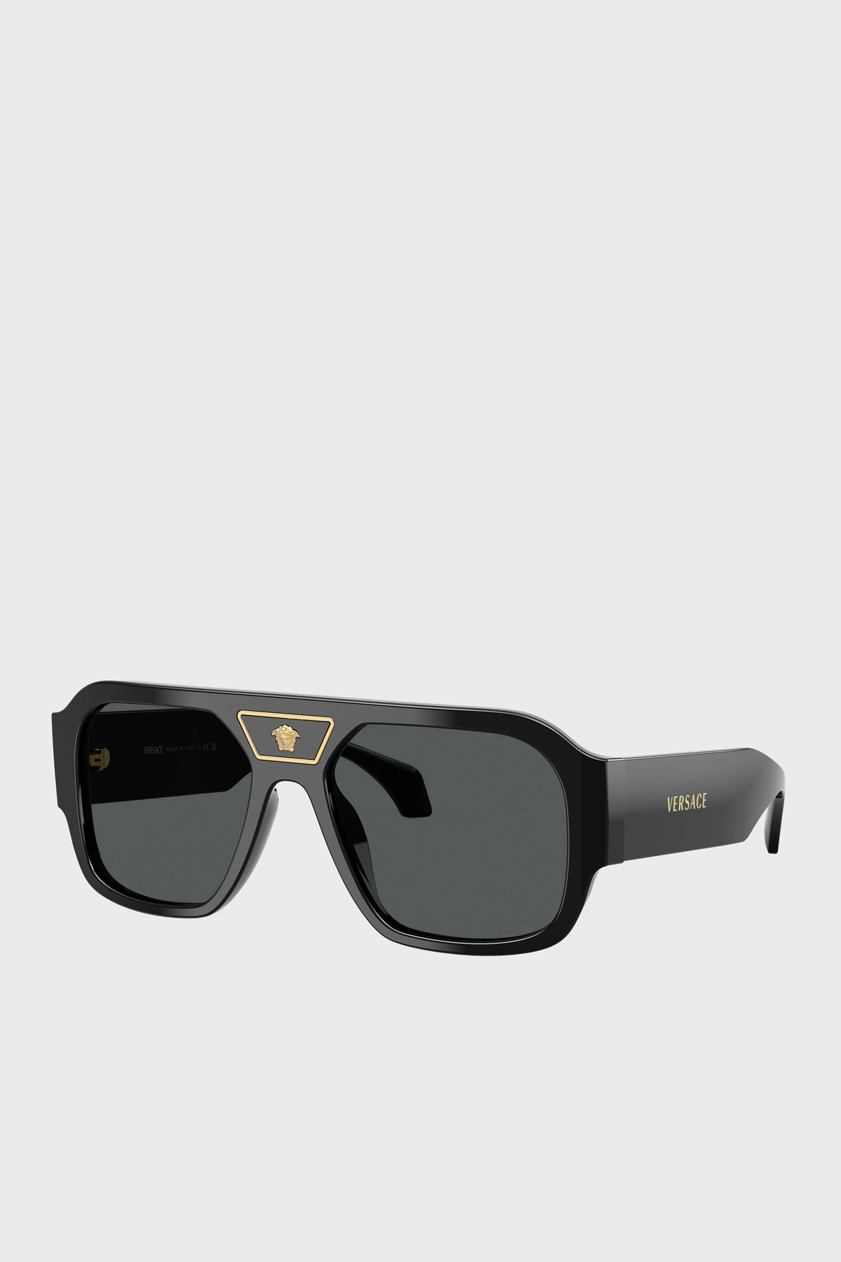 Versace Logolu Güneş Erkek Gözlük 0VE4508U GB187 56 Siyah