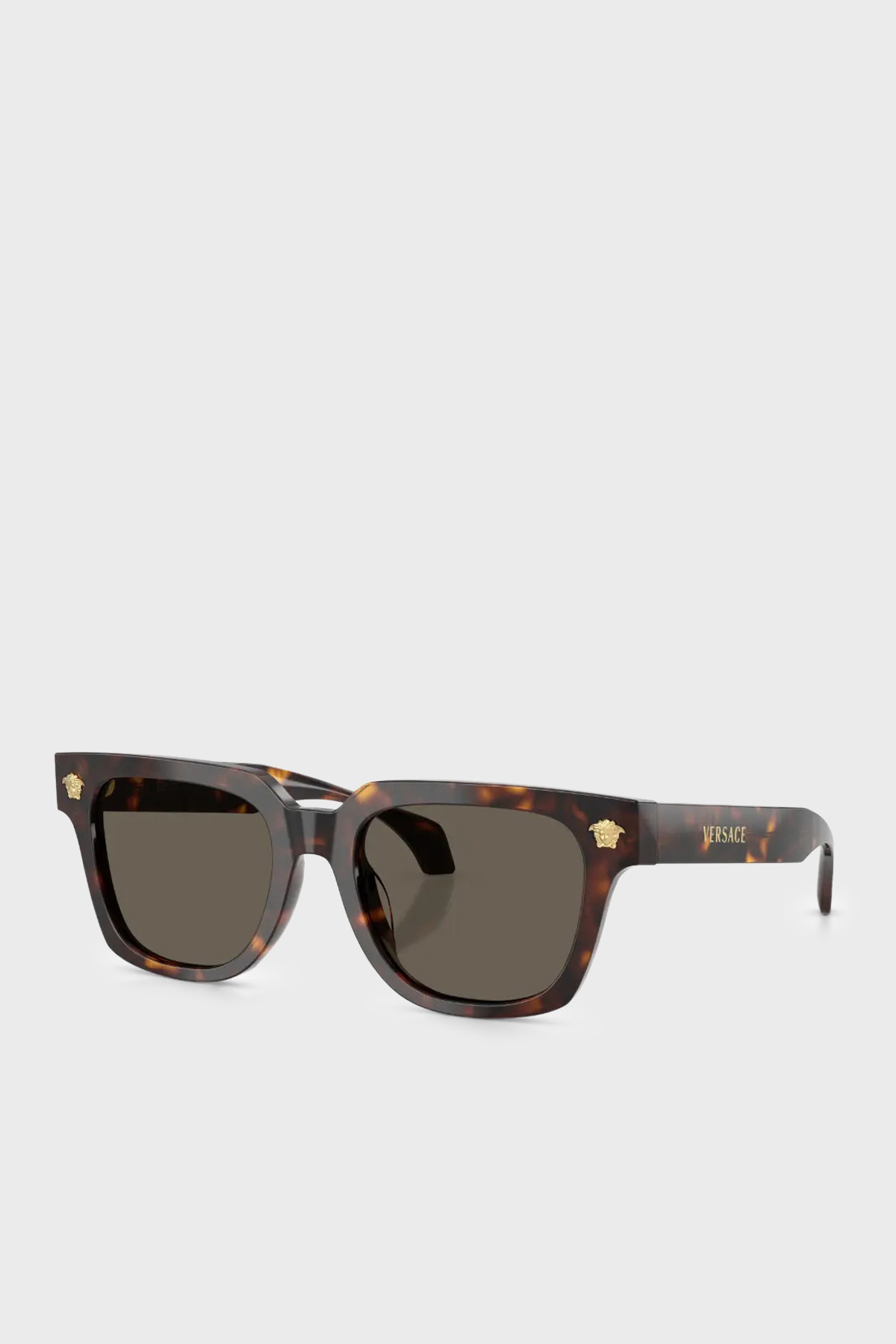Versace Logolu Güneş Erkek Gözlük 0VE4510U 1083 52 Kaplumbağa kabuğu